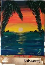 Science Of Sunsets Painting Watercolor Sunsets With Kids Kidminds