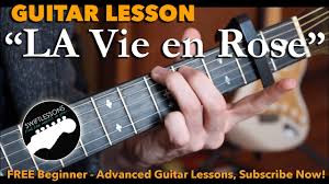 Guitar Lesson La Vie En Rose Edith Piaf Louis Armstrong Youtube C7 fdes yeux qui font baisser les miens gm7 c7je vois la vie en ro__se. guitar lesson la vie en rose edith piaf louis armstrong