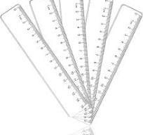 5 Stück Plastik Lineal 15 cm, Transparent Präzision Lineal, Transparentes  Messlineal, mit Metrische-Skala, Lineale, Geprägte Zentimeter Einteilung,  ...