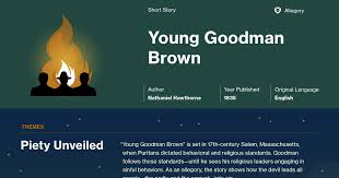 Young Goodman Brown, Nathaniel Hawthorne