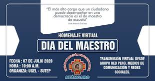 Sin maestros no hay escuela, y con esos salarios un maestro está condenado al hambre y la miseria. Dia Del Maestro Peru 2020 Es Feriado