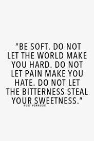 Be Soft Do Not Let The World Make You Hard Quote Account Suspended Quotes To Live By Me Quotes 15th Quotes