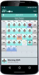 Useful And Simple Calendar App For Shift Workers Myshiftwork