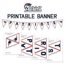 Patriots Printables New England Patriots By Pennyjanedesign Patriots Superbowl Party Patriots Football Party Superbowl Party