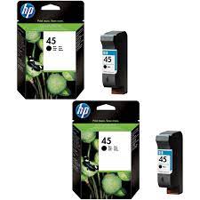 Our ink cartridges have been engineered to create consistent, high quality images. Original Hp 45 Black Twin Pack High Capacity Ink Cartridges 51645ae Ink N Toner Uk Compatible Premium Original Printer Cartridges