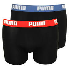 Shop with afterpay on eligible items. Puma 2 Pack Coloured Waistband Boxer Briefs Black Underu