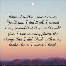 Pin By Sarah W On Quotable Lyrics To Live By Song Quotes Quotes