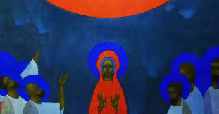 Згідно з церковним вченням, у день вознесіння господнього ісус христос зійшов на небо, оскільки його земне служіння закінчилося. Voznesinnya Sacredart Sakralnemistectvo Art Contemporaryart Ikona Artwork Ikonopis Hudozhnik Isus Iconart Art Contemporaryicon Ukrayinskemis