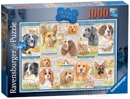 Dogs galore is a ravensburger 1000 piece jigsaw puzzle that is made in germany using the highest quality and thickest kappa green cardboard available. Toys Games New Ravensburger Dutiful Dogs 1000 Piece Animal Jigsaw Puzzle 16508 Jigsaws Puzzles