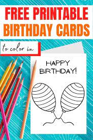 Adult birthday card birthday doodle themed. Happy Birthday Coloring Card Free Printables 21 Designs Parties Made Personal