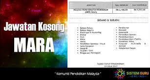 We did not find results for: Permohonan Jawatan Kosong Guru Mrsm Pelbagai Subjek