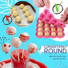 Our recipe includes the secret recipe that will make your cake pops last longer without melting. Cake Pops Silicone Mold Galimore Twins
