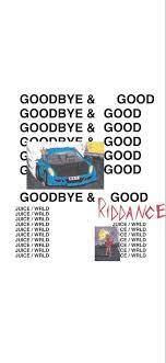 Amazon advertising find, attract, and engage customers: Juice Wrld Aesthetic Goodbye Good Riddance Wallpaper Lock Screen Good Goodbye Lock Screen Wallpaper Lockscreen