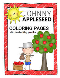 Plus, it's an easy way to celebrate each season or special holidays. Johnny Appleseed Coloring Pages With Handwriting Practice