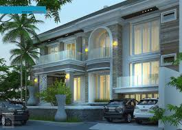 Itulah tadi beberapa desain dan denah rumah minimalis modern dan sederhan. Rumah Klasik 2 Lantai Semybasement Desain Mewah Mediteran 1000 M2