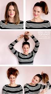 Big Top Knot For Medium Length Hair Medium Length Hair Styles Medium Hair Styles Hair Lengths