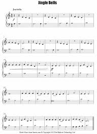 Jingle Bells Easy Sheet Music For Piano 8notes Com Pianoclasses Easy Sheet Music Jingle Bells Sheet Music Sheet Music