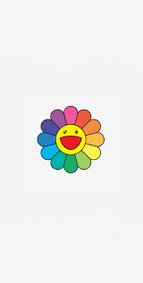 — radiating hopes for the . Takashi Murakami Flower Wallpaper Murakami Flower Flower Wallpaper Murakami