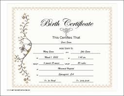 Whatever the reason, fake certificates will help you get a. A Pretty Pink Bordered Birth Certificate For A Baby Girl Complete With A Flower Design Birth Certificate Template Fake Birth Certificate Certificate Templates