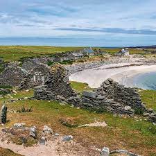 The Deserted Village Of Inishkea Island Finding A Place In Ireland Or Even Internationally In This Day Age Tha Western Coast County Mayo Natural Landmarks