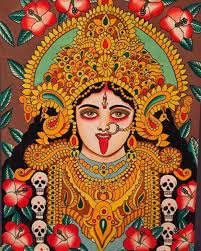 Robert Ryan 2016 Black Canvas Paintings Hindu Art Hippie Art