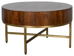 Better homes & gardens modern farmhouse coffee table. Montreal 32 Round Coffee Table By Kosas Home Transitional Coffee Tables By Kosas Houzz