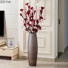 Made from materials like glass, metal, wood, cement and more, there's a style to suit any decor. Chinese Classic Ceramics Vases Large Floor Vase Living Room Flower Arrangement Porcelain Crafts Vintage Home Decor Accessories Vases Aliexpress