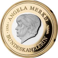 Her willingness to adopt the positions of her political opponents has been characterized as pragmatism, although critics have decried her approach as the absence of a clear stance and ideology. Gedenkpragung Angela Merkel Munzenversandhaus Reppa Gmbh