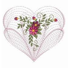 rippled heart arrangement embroidery designs machine embroidery designs at embroiderydesigns com machine embroidery designs valentines embroidery designs machine embroidery