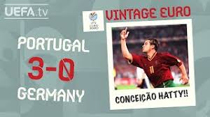 England 1:0 germany euro 2000. Portugal 3 0 Germany Euro 2000 Vintage Euro Youtube