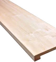 Plywood makes a fantastic stair tread and if i was going to build a set of stairs today, that's exactly eventually it went to 3/4 plywood for our stair treads and risers. 860 0201 860 0217 Modern Edge Hardwood Stair Treads Windsor Plywood