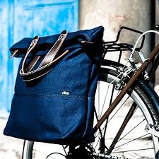 Alban Tragetasche Am Fahrrad Tragetasche Taschen Blau Braun