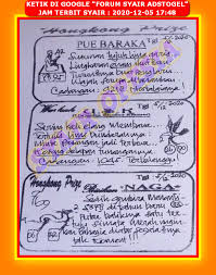 1 New Message Kode Syair Hongkong 5 Desember 2020 Forum Syair Togel Hongkong Singapura Sydney