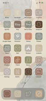 Earth Tones Neutral Aesthetic Iphone Ios14 App Icons Earth Etsy In 2022 App Icon Iphone App Design Earth Tone Aesthetic