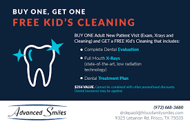 Gentle dental exams near you. Advances Smiles Best Dentist Frisco Texas New Patient Offers