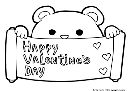 Valentine's day coloring page readers. Printable Happy Valentines Day Coloring Pages Februar 14 Valentines Day Coloring Page Valentine Coloring Pages Valentines Day Coloring