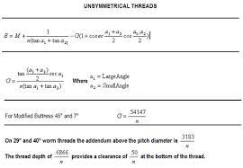 The type of thread follows that size. The Three Wire Method Of Measuring Pitch Diameter