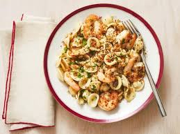 Shrimp Scampi With Orecchiette Recipe Food Network Recipes Orecchiette Recipes Orecchiette