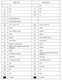 The lace carriage begins on left as usual, makes 4 passes before each 2 rows knit. Keep In Mind Knitting Abbreviations Knitting Charts Knitting Stiches