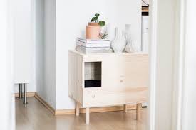 Diy Projekte Fur Die Wohnung Ein Katzenklo Katzenmobel Selber Bauen Doitbutdoitnow In 2020 Katzen Klo Katzen Toilette Katzenklo