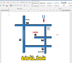 Terima kasih sudah membaca blog saya. Cara Membuat Denah Lokasi Menggunakan Ms Word Microsoft Sekolah Photoshop