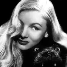 'peekaboo' hairstyle, covering right side of forehead and sometimes partly over right eye. Why Veronica Lake Hair Went Out Of Fashion Popsugar Beauty