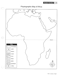 It highlights the mountain ranges, valleys and plains. Jungle Maps Map Of Africa Plain