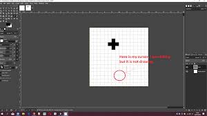 Easy, step by step tutorial with a beautifull drawing as result! Using Pencil With 1 Pixel In Gimp Has No Effect Cannot Draw On Any Layer Graphic Design Stack Exchange
