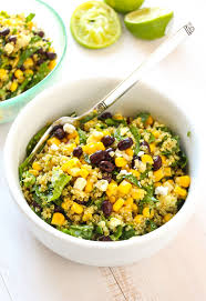 Tex Mex Black Bean Corn Quinoa Salad Layers Of Happiness Quinoa Salad Recipes Salad Recipes For Dinner Quinoa Salad