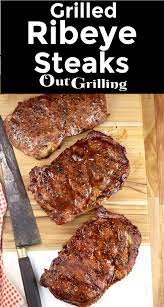 You know what you need to make? Grilled Ribeye Steaks With Brown Sugar Dry Rub Are Simple And Delicious A Quick Homemade Brown Sugar Rub Add Grilled Steak Recipes Grilled Ribeye Ribeye Steak