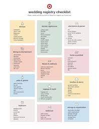 Wedding Registry Checklist Wedding Registry Checklist Wedding Checklist Wedding Registry List