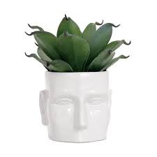 Canopy Co Torre Tagus Face Vase Small White 49 On Amazon Face Vase Vase Large Vase