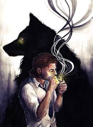 The Wolf Among Us Fables Bigby Wolf Wolf Poster The Wolf Among Us Wolf Art Print
