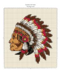 4 designs in cross stitch. Indian Cross Stitch Plastic Canvas Patterns Cross Stitch Patterns Loom Patterns